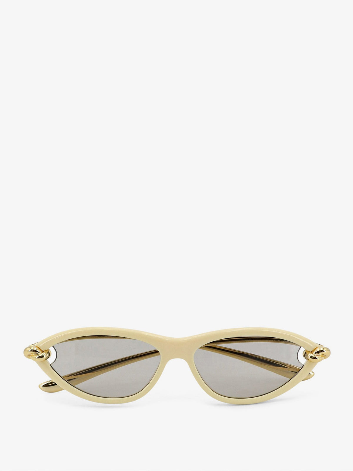 Bottega Veneta Knot Cat-Eye Sunglasses - Beige