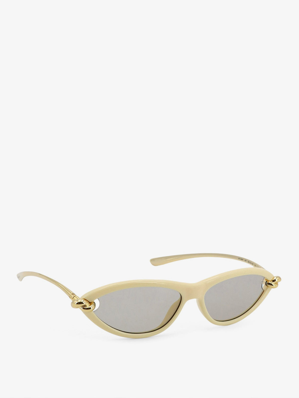 Bottega Veneta Knot Cat-Eye Sunglasses - Beige