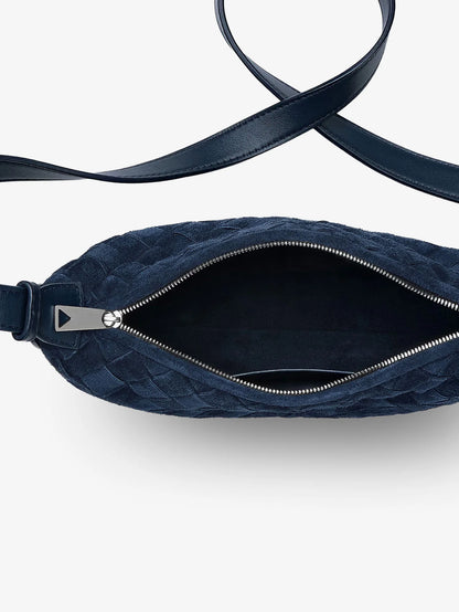 Bottega Veneta Traveler Suede Shoulder Bag