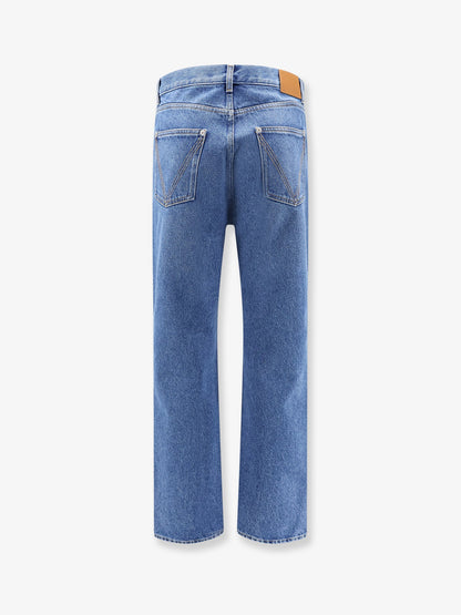Bottega Veneta Regular cotton jeans - Midblue