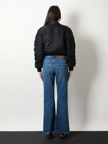Bottega Veneta Flared cotton jeans - Midblue