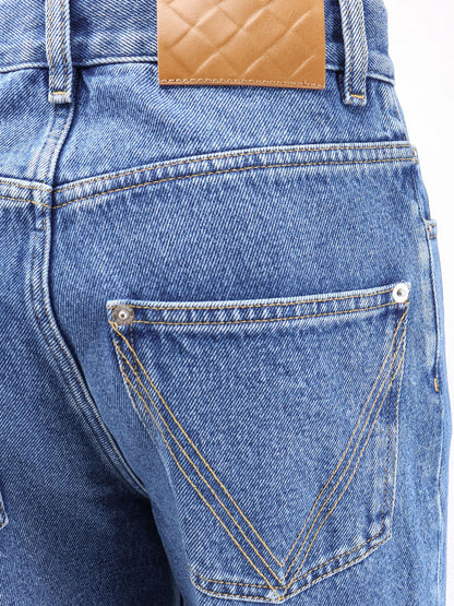 Bottega Veneta Flared cotton jeans - Midblue