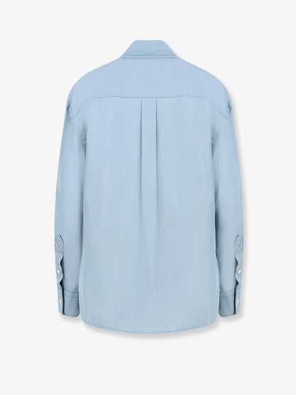 BOTTEGA VENETA - Parachute viscose and silk blend shirt