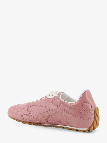 Bottega Veneta Orbit Flash Leather Sneakers - Camelia