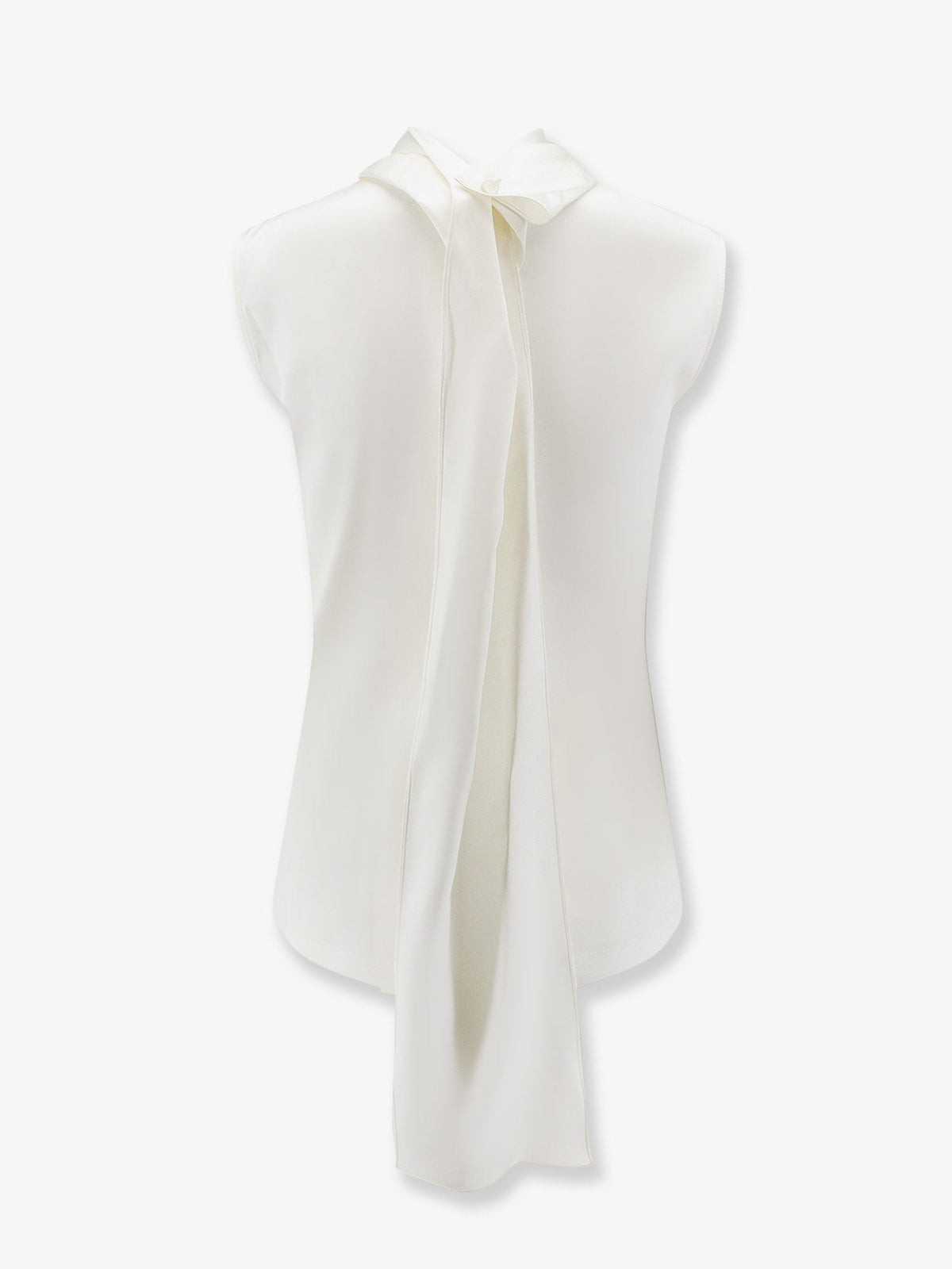 Bottega Veneta Stretch satin top - White