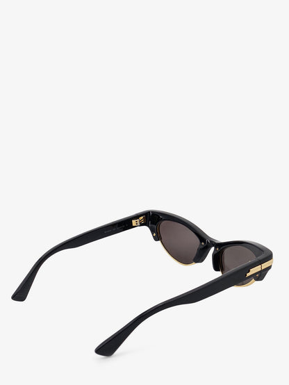 Bottega Veneta Angle acetate sunglasses - Black