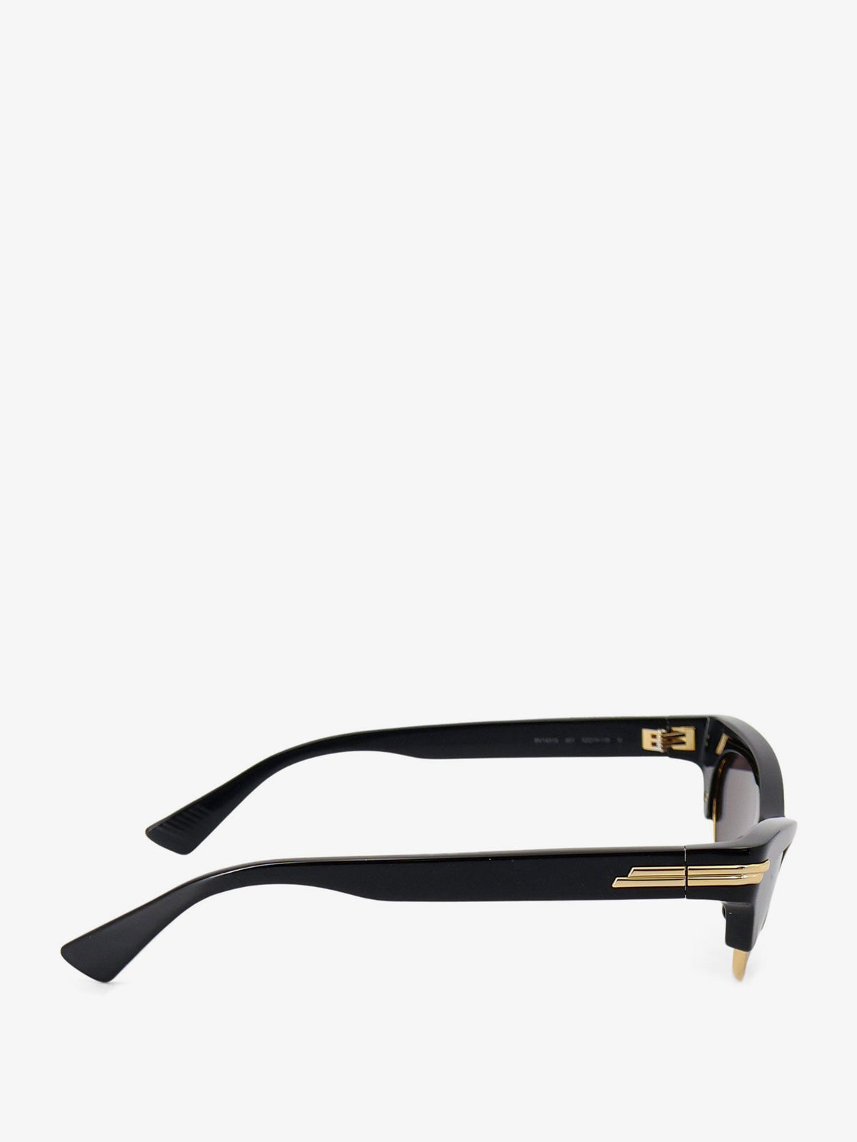 Bottega Veneta Angle acetate sunglasses - Black