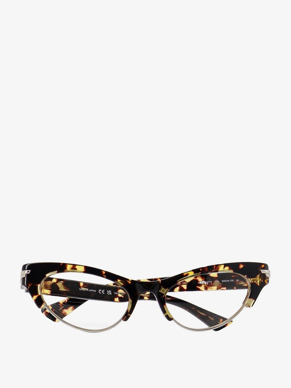 Bottega Veneta Angle Acetate Sunglasses - Havana
