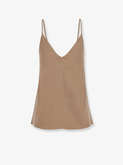 Brunello Cucinelli Stretch Silk Top