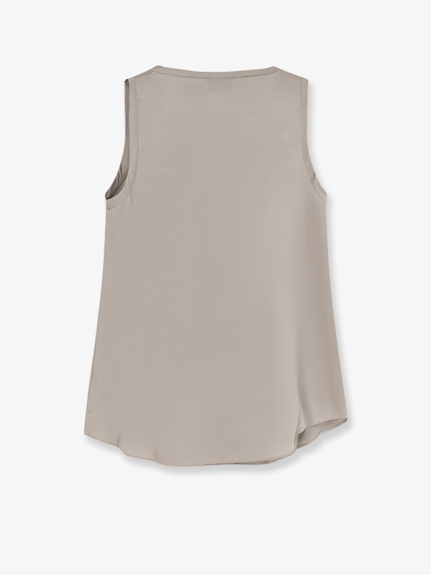 Brunello Cucinelli Stretch Silk Tank Top
