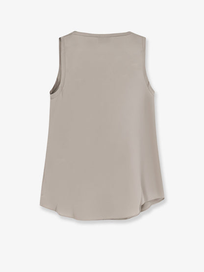 Brunello Cucinelli Stretch Silk Tank Top