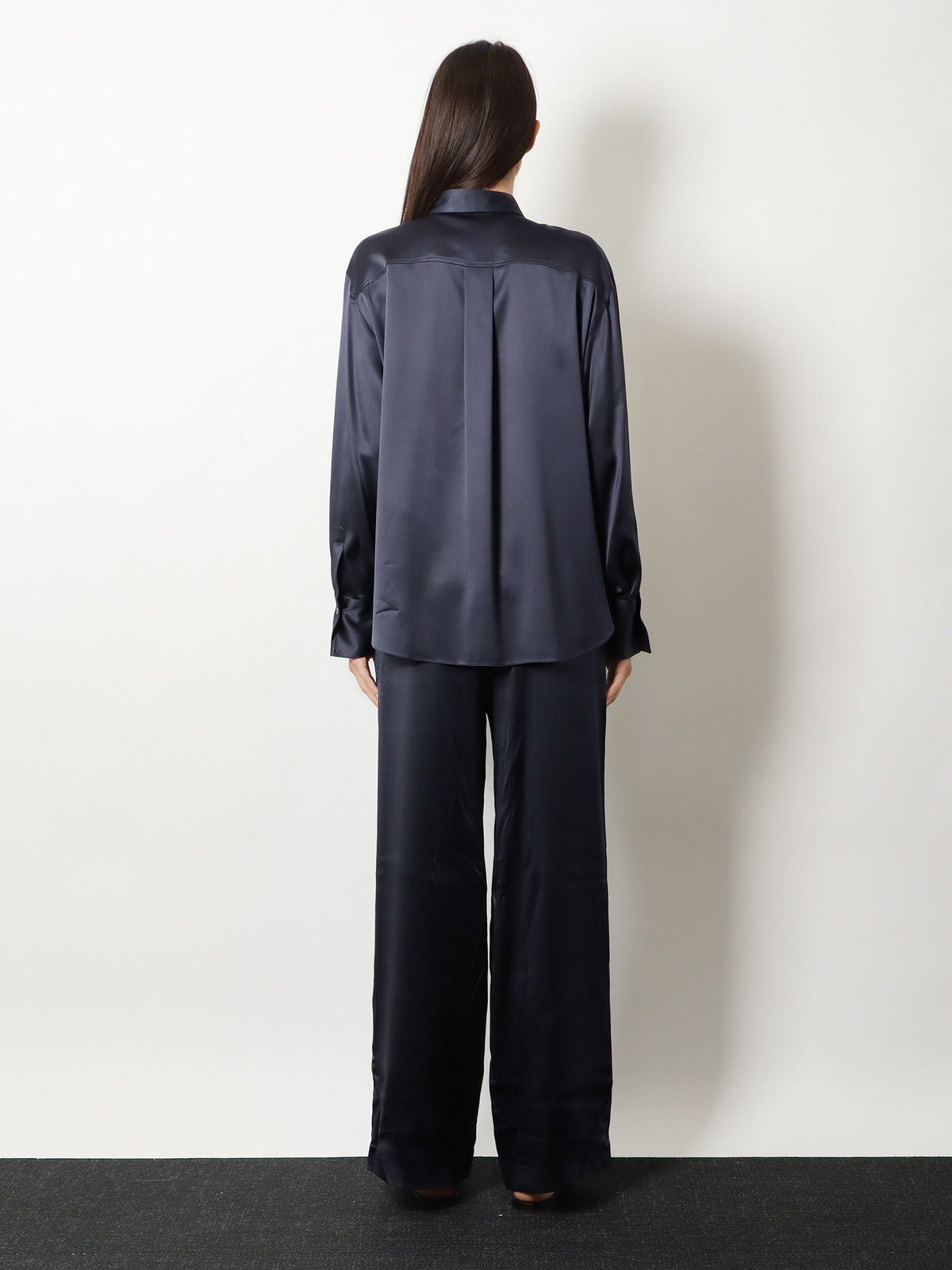 Brunello Cucinelli Silk trousers - Night Sky