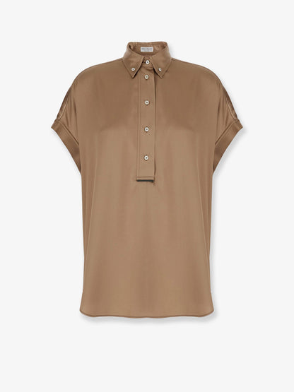 Brunello Cucinelli Silk Blend Shirt