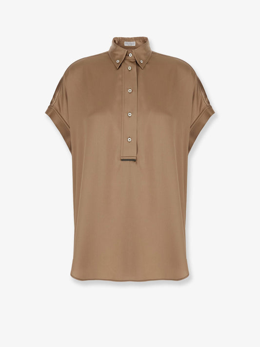 Brunello Cucinelli Silk Blend Shirt