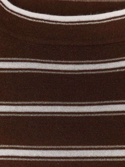 BRUNELLO CUCINELLI - Virgin wool and cashmere blend t-shirt