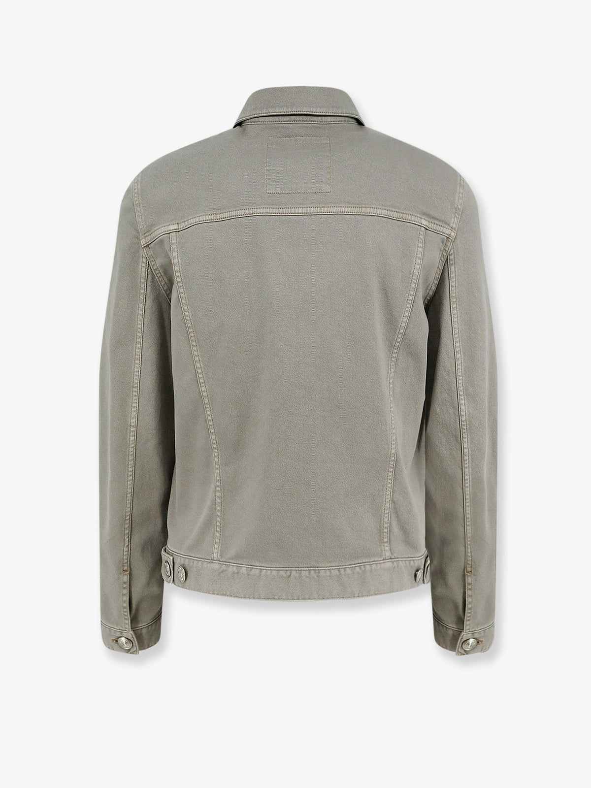 Brunello Cucinelli Grey denim jacket - Marrone