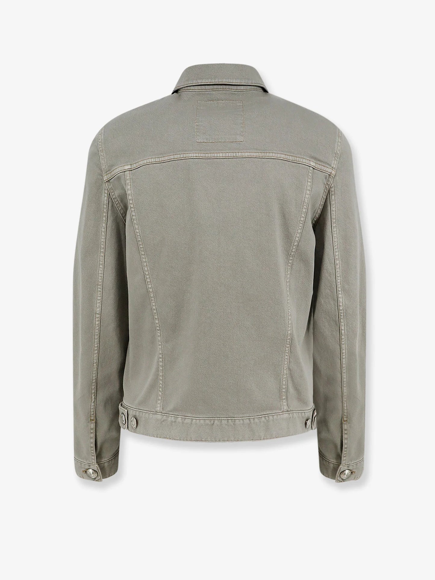 BRUNELLO CUCINELLI - Grey denim jacket