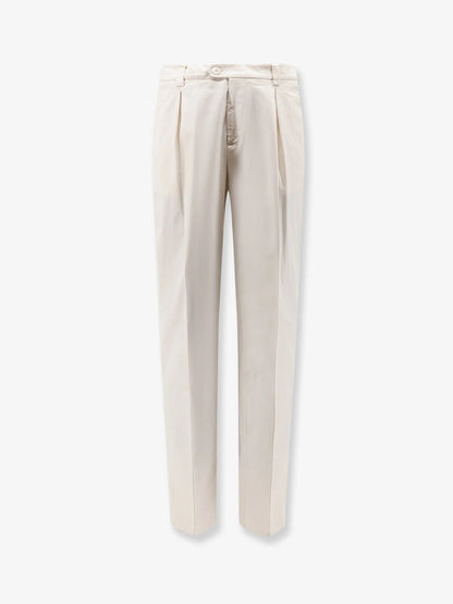 BRUNELLO CUCINELLI - Stretch cotton trousers