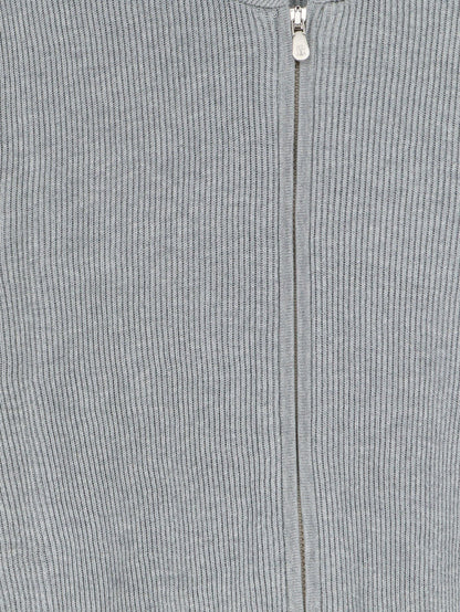 BRUNELLO CUCINELLI - Ribbed cotton cardigan