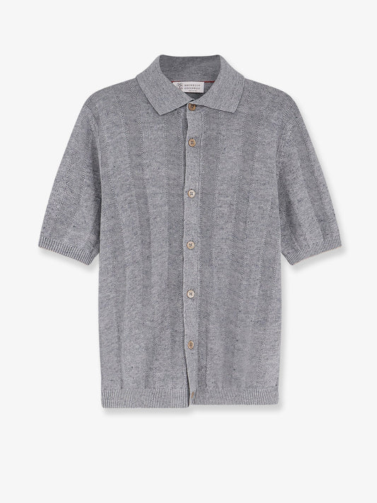 Brunello Cucinelli Linen And Cotton Blend Cardigan