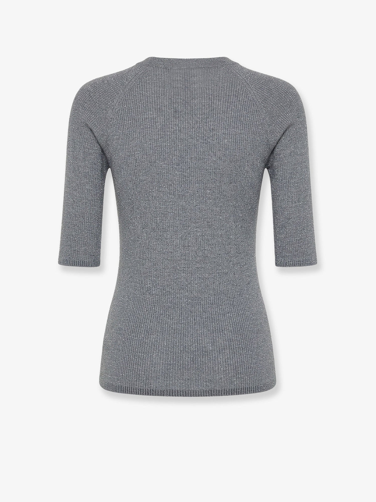 Brunello Cucinelli Cashmere and viscose blend lurex sweater - Ciottolo