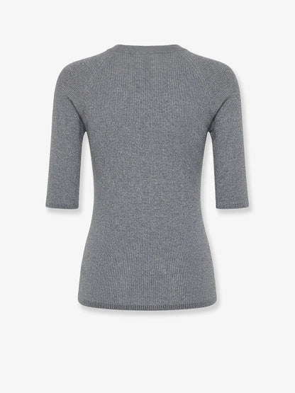 Brunello Cucinelli Cashmere And Viscose Blend Lurex Sweater
