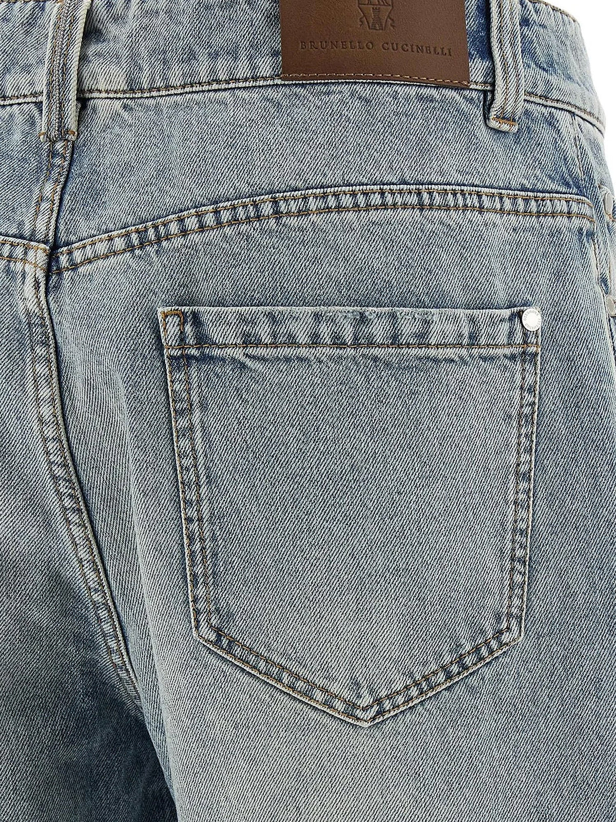 Brunello Cucinelli The Retro Vintage Jean - Denim