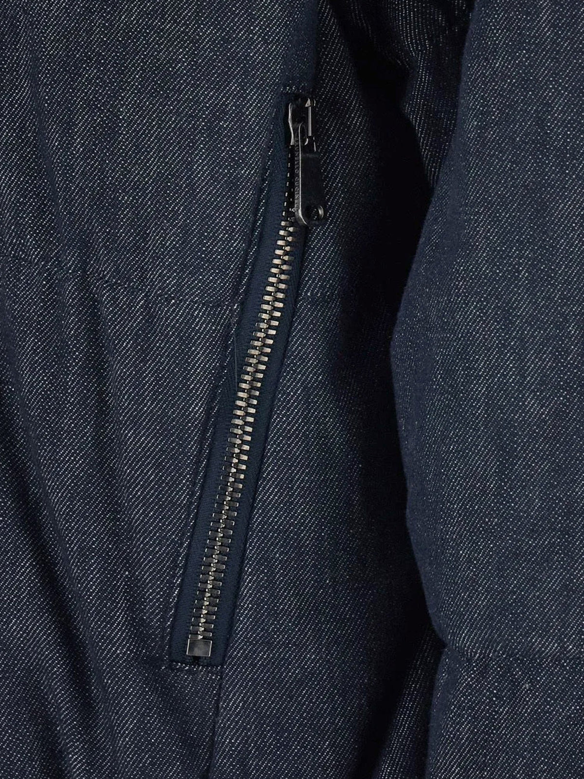 Brunello Cucinelli Hooded padded denim jacket - Denimblu