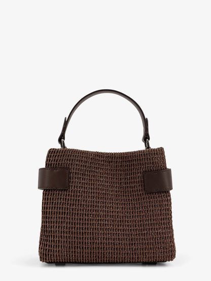 Brunello Cucinelli Essence Riding Leather Crossbody Bag