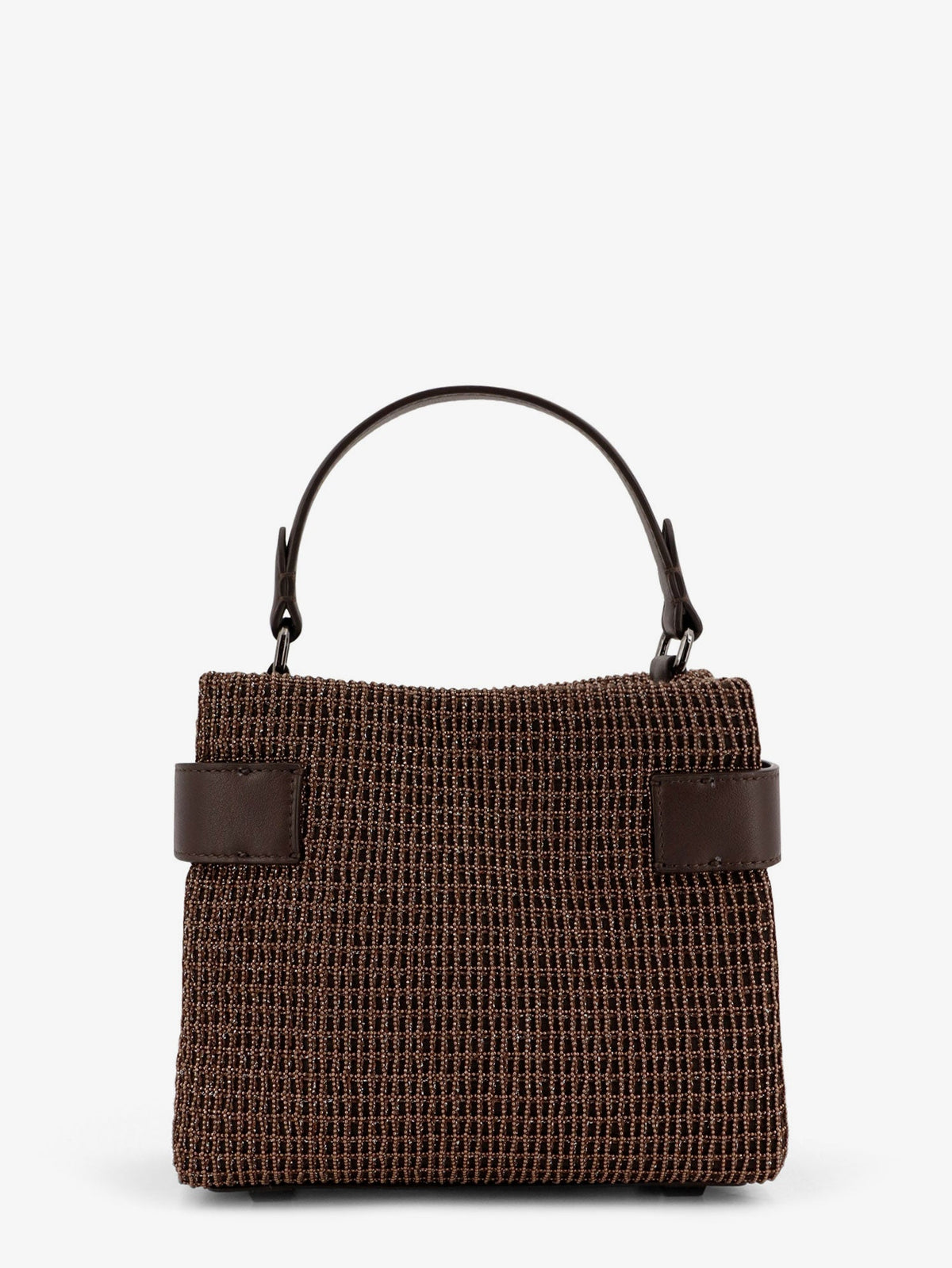 Brunello Cucinelli Essence Riding leather crossbody bag - Testadimoro