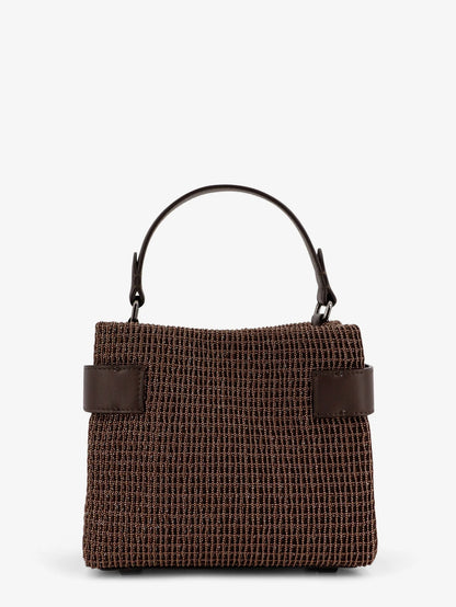 Brunello Cucinelli Essence Riding Leather Crossbody Bag