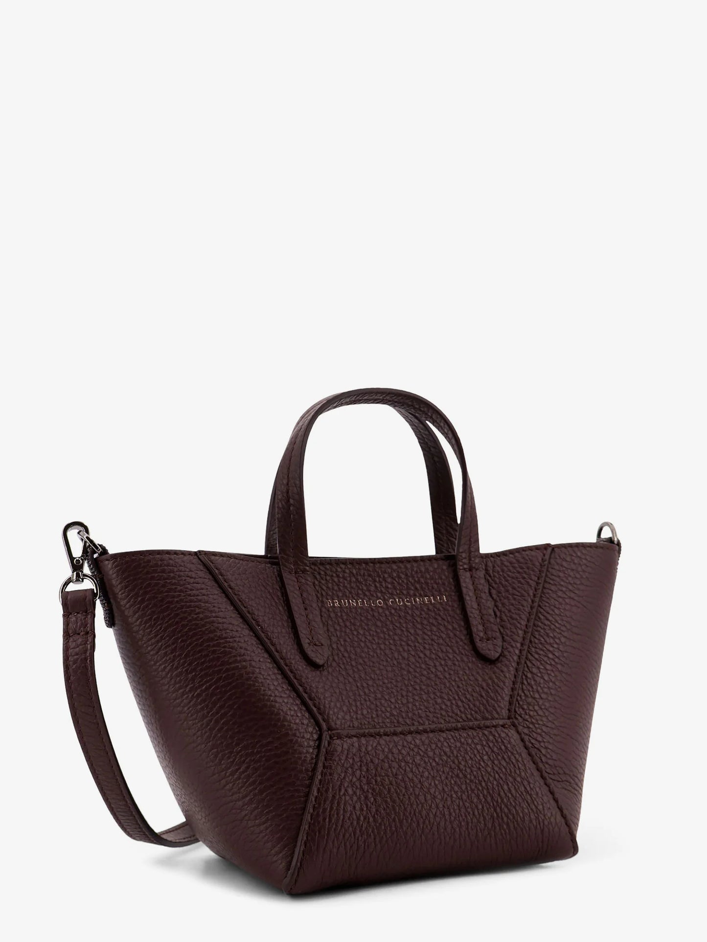 Brunello Cucinelli Bc Duo Leather Crossbody Bag