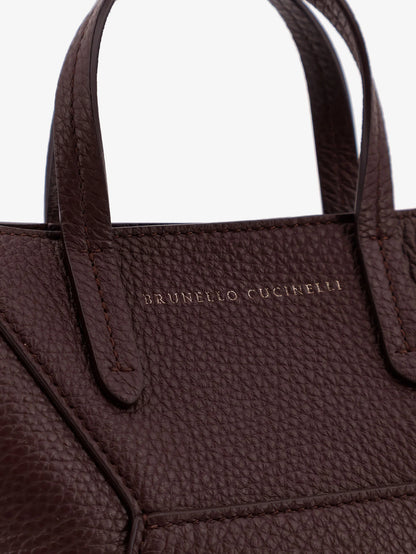 Brunello Cucinelli Bc Duo Leather Crossbody Bag