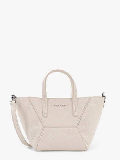 Brunello Cucinelli Bc Duo Leather Crossbody Bag