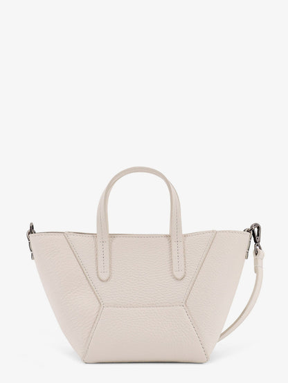 Brunello Cucinelli BC Duo leather crossbody bag - Butter