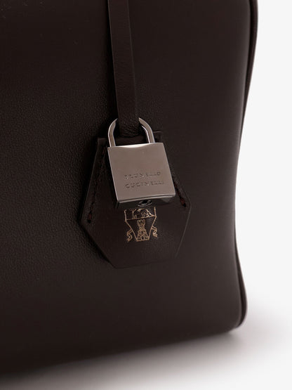 Brunello Cucinelli Boston Explorer leather crossbody bag - Testamoro