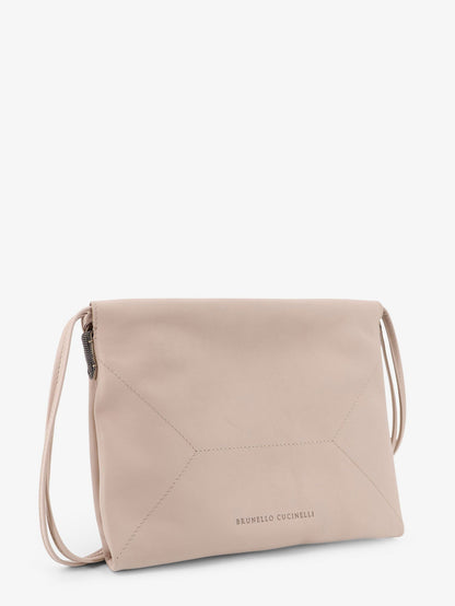 Brunello Cucinelli Bc Duo Leather Shoulder Bag