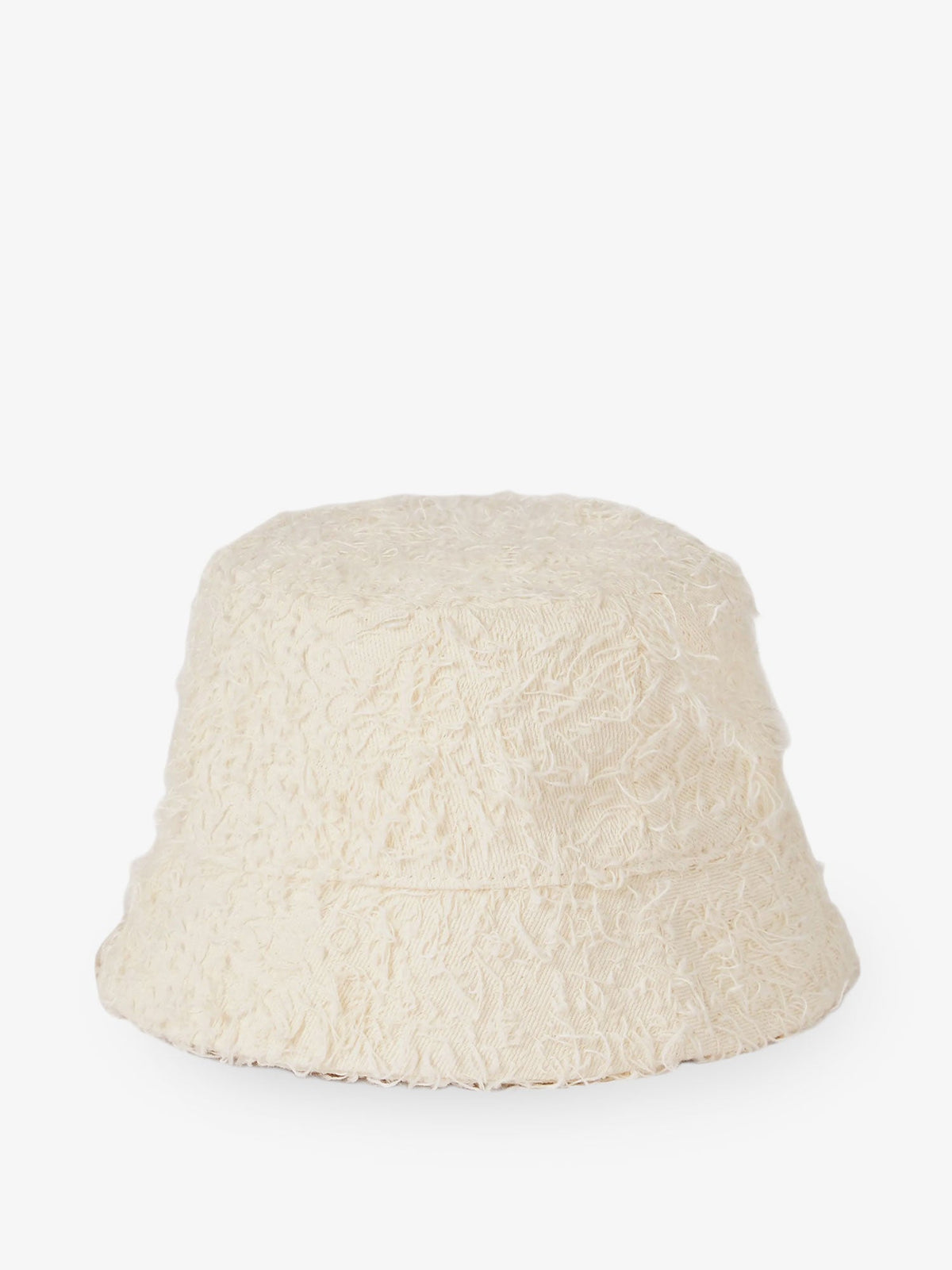 Brunello Cucinelli Bucket hat with applique - Ecru