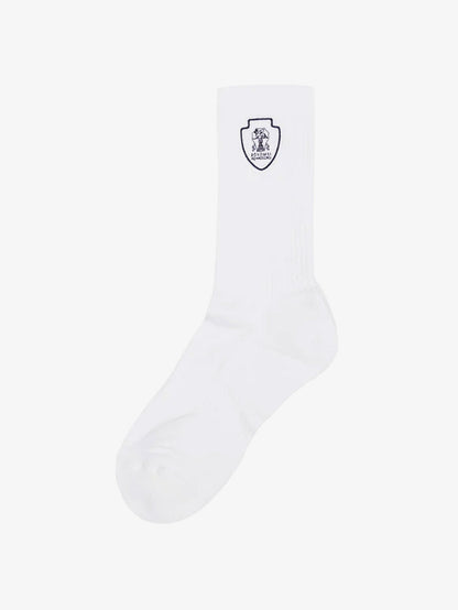 Brunello Cucinelli Cotton blend socks - Biancogrigiochiaro