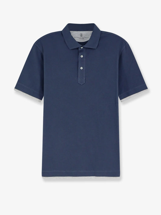 Brunello Cucinelli Cotton Polo Shirt