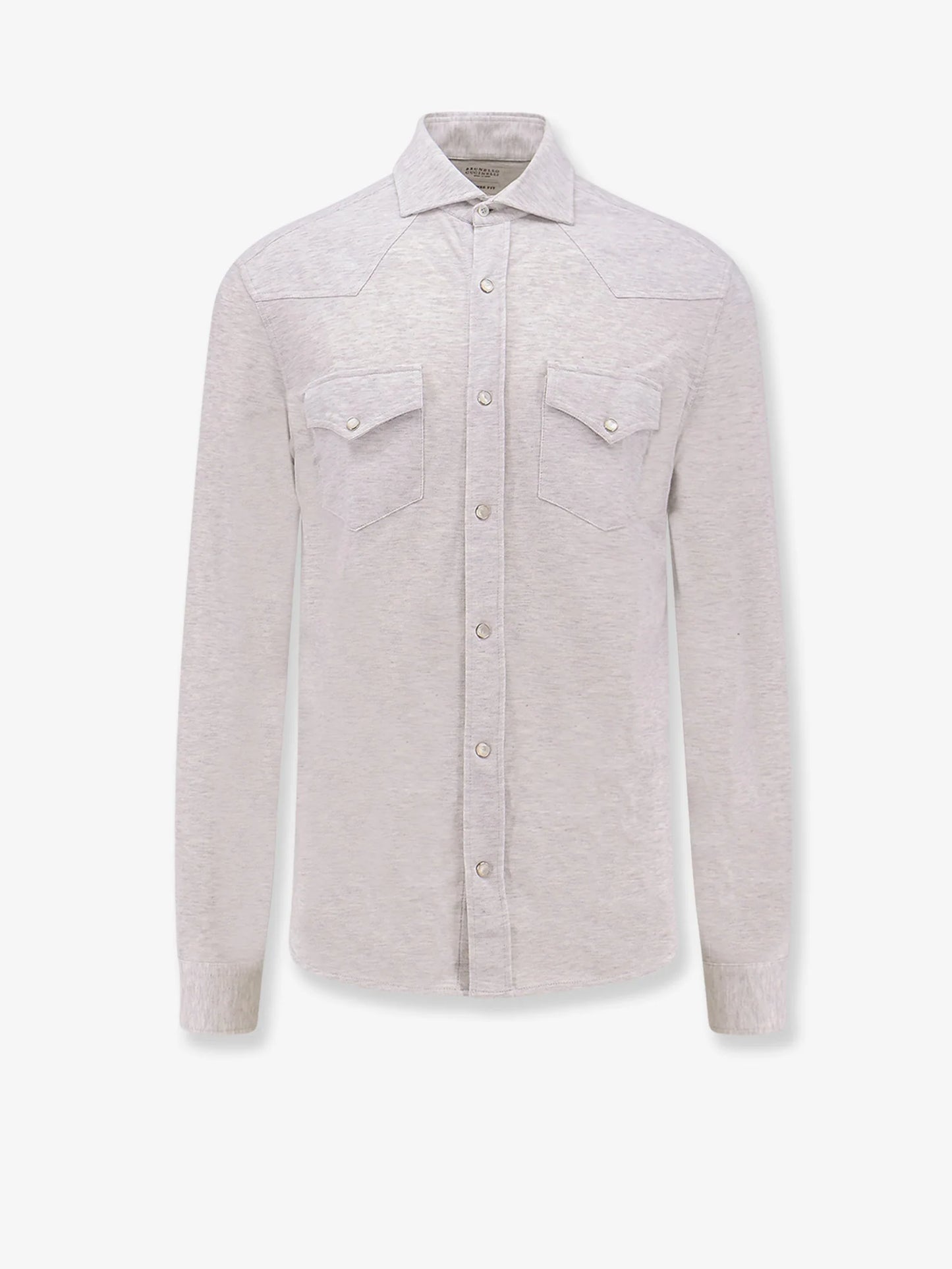 BRUNELLO CUCINELLI - Leisure-fit cotton shirt