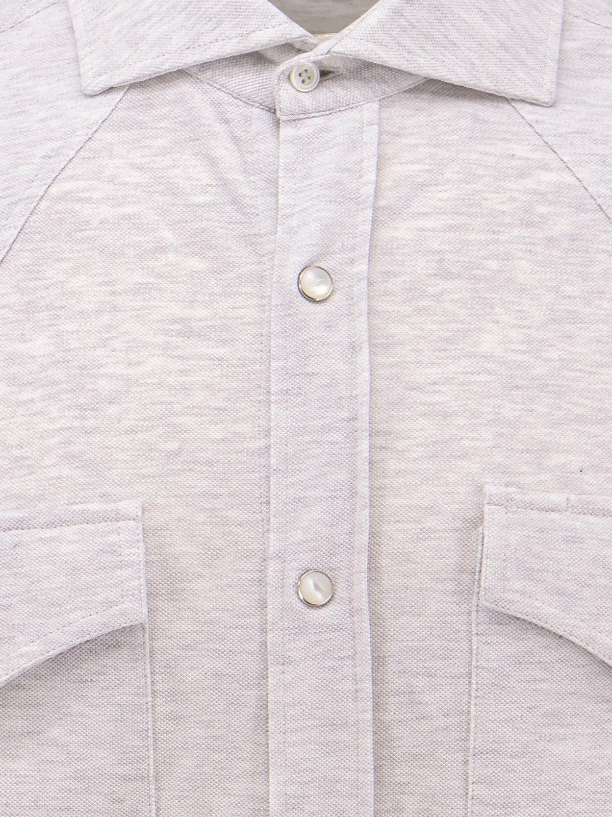 Brunello Cucinelli Leisure-fit cotton shirt - Perla