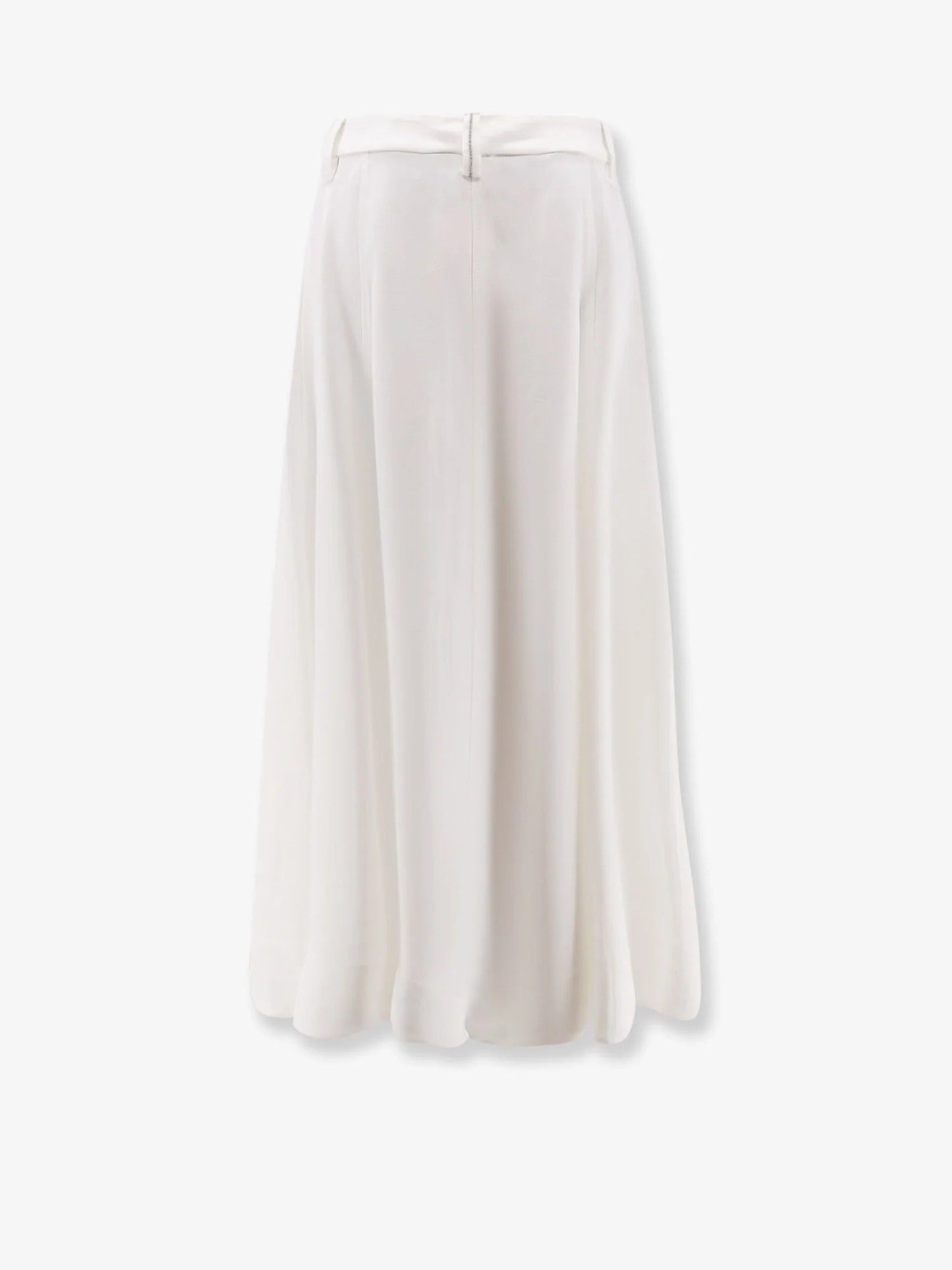 Brunello Cucinelli Viscose And Linen Skirt