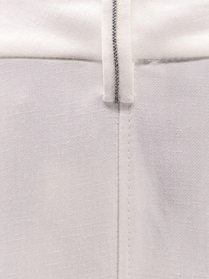 Brunello Cucinelli Viscose And Linen Skirt