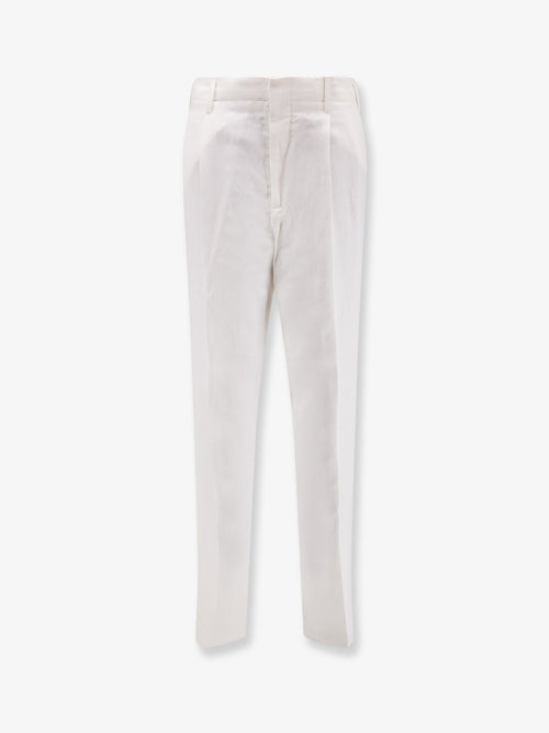 Brunello Cucinelli Linen and cotton trousers - Neve