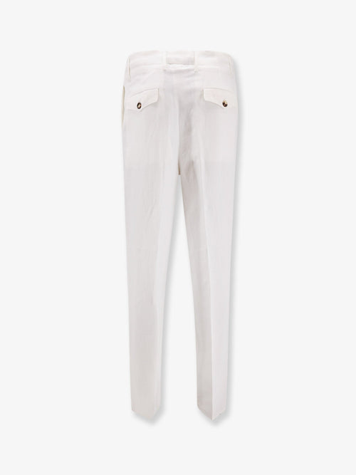Brunello Cucinelli Linen and cotton trousers - Neve