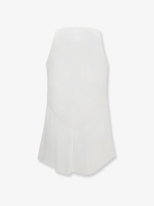 Brunello Cucinelli Cotton and silk top - Natural