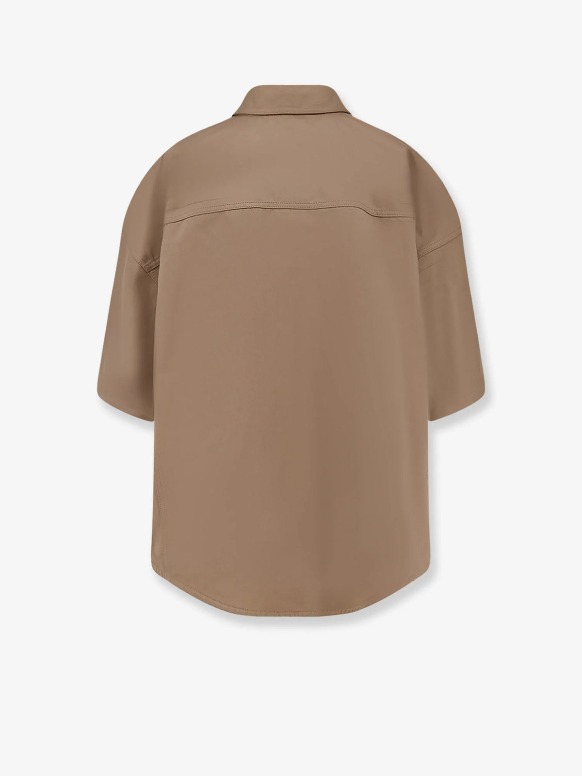 BRUNELLO CUCINELLI - Linen and cotton blend shirt
