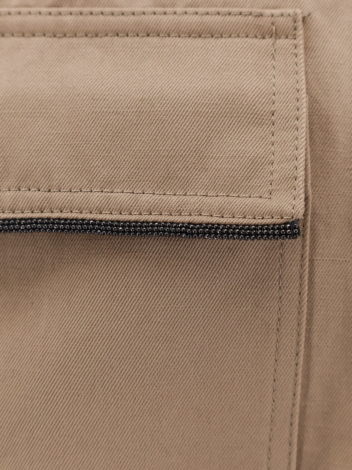 Brunello Cucinelli Linen and cotton blend shirt - Camel