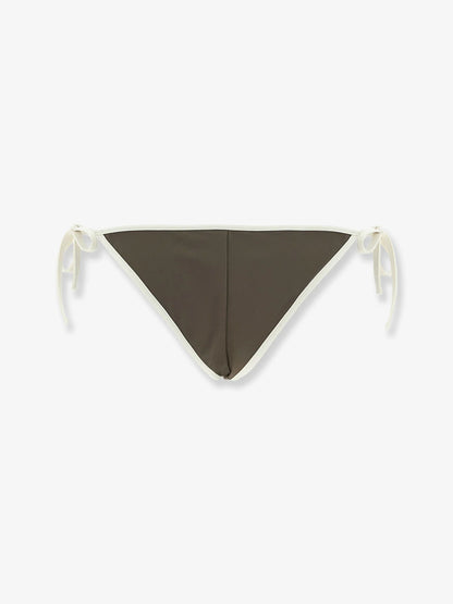 Brunello Cucinelli Nylon Bikini Bottoms With Contrasting Profiles